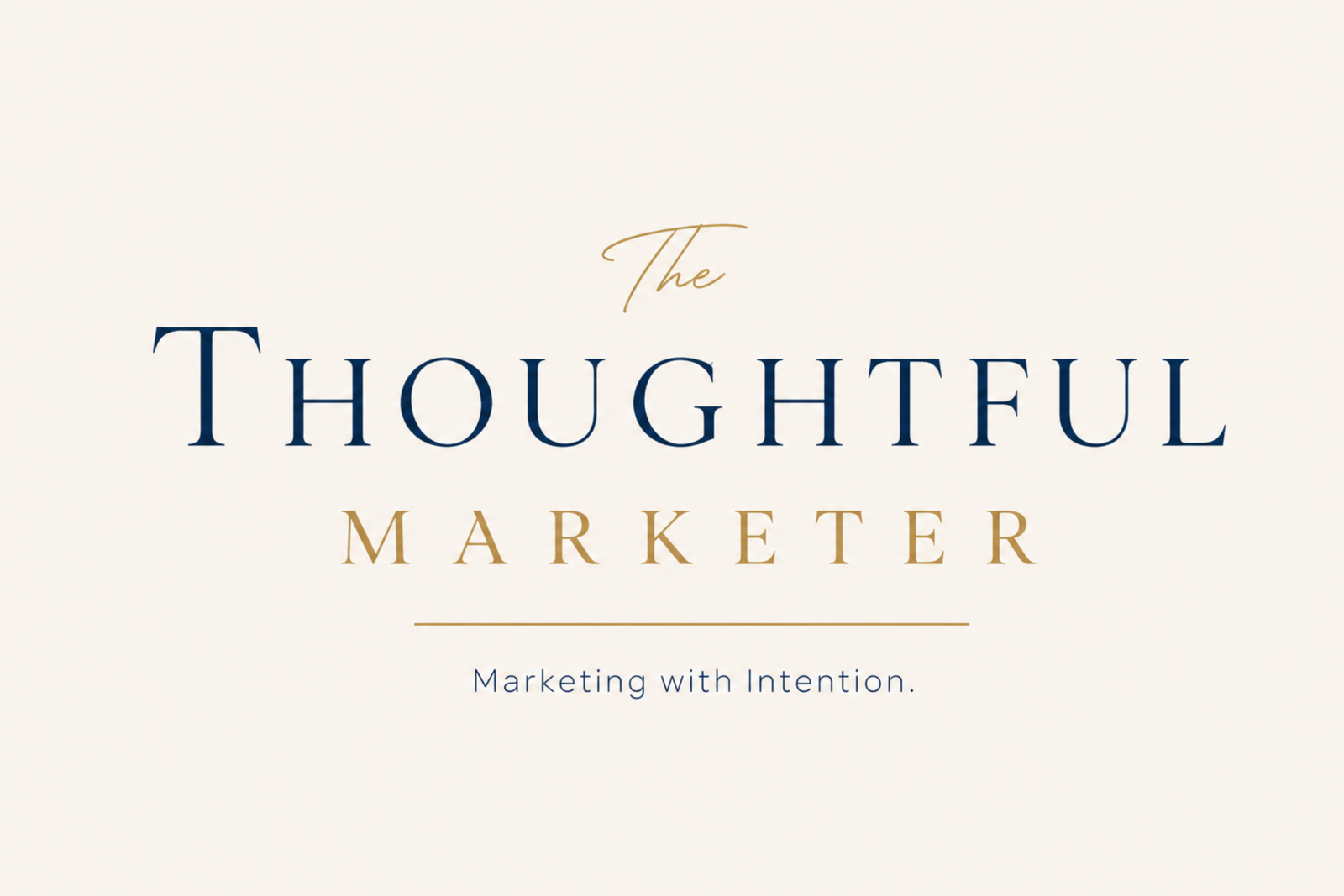 The Thoughtful Marketer